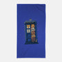 Tardis Cats-None-Beach-Towel-tobefonseca