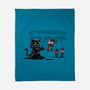 Cat Vader-None-Fleece-Blanket-zascanauta