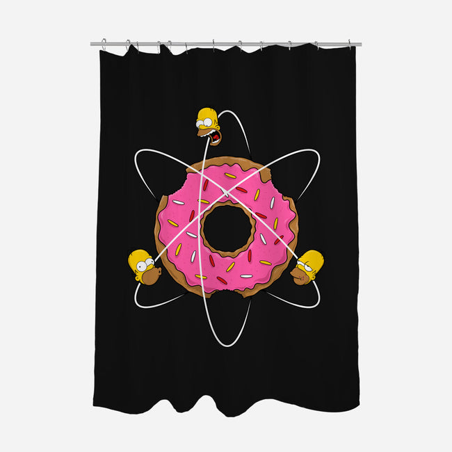 Homer's Science-None-Polyester-Shower Curtain-Umberto Vicente