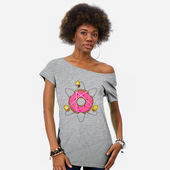 Homer's Science-Womens-Off Shoulder-Tee-Umberto Vicente