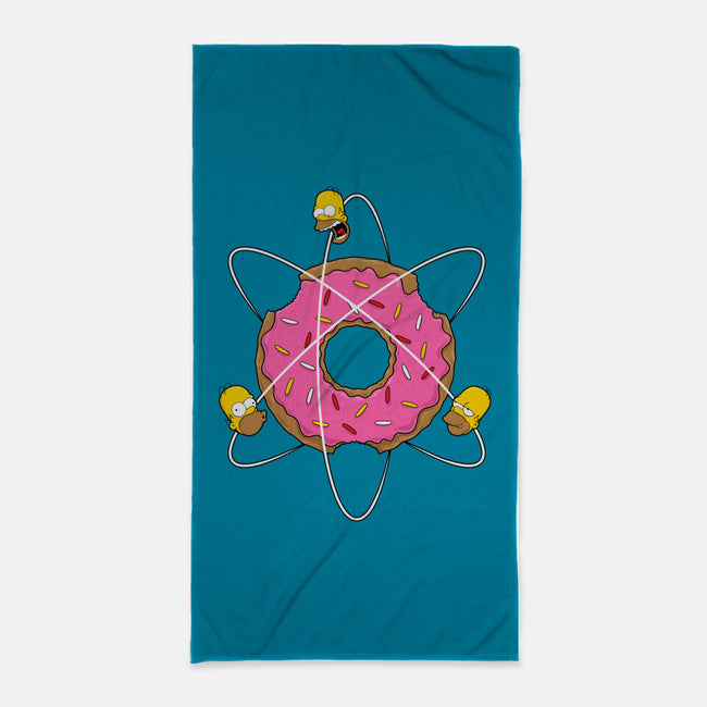 Homer's Science-None-Beach-Towel-Umberto Vicente