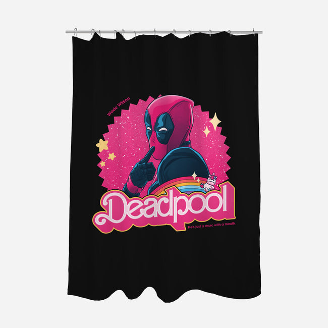 Just A Merc-None-Polyester-Shower Curtain-teesgeex