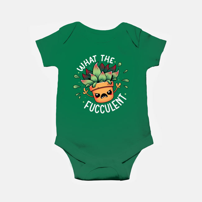 Raging Succulent-Baby-Basic-Onesie-Snouleaf