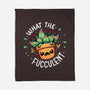 Raging Succulent-None-Fleece-Blanket-Snouleaf