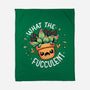 Raging Succulent-None-Fleece-Blanket-Snouleaf