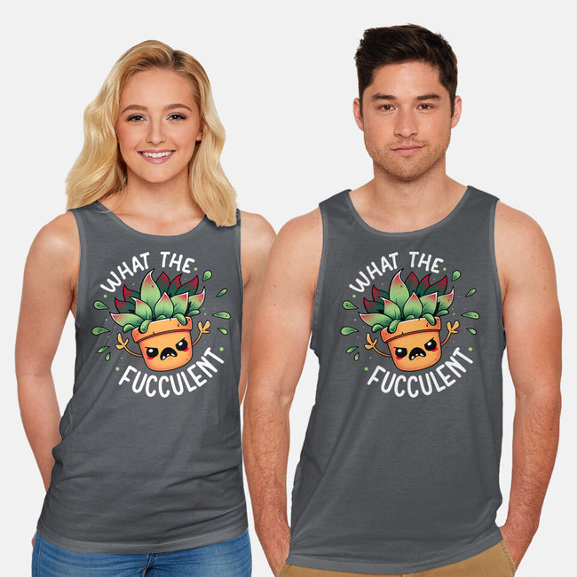 Raging Succulent-Unisex-Basic-Tank-Snouleaf