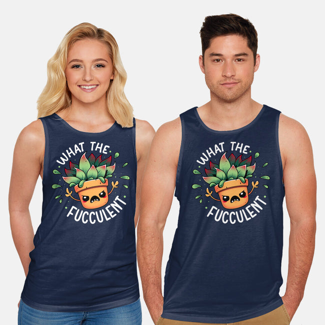 Raging Succulent-Unisex-Basic-Tank-Snouleaf