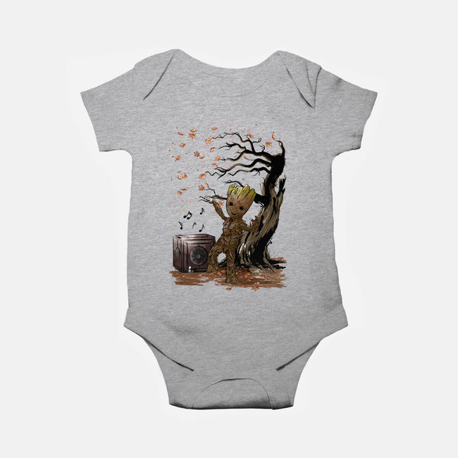 Autumn Dance-Baby-Basic-Onesie-DrMonekers