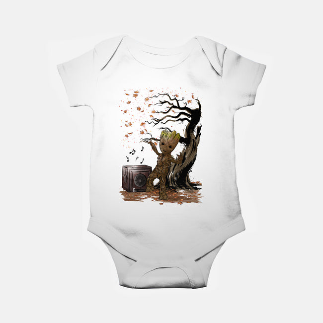 Autumn Dance-Baby-Basic-Onesie-DrMonekers