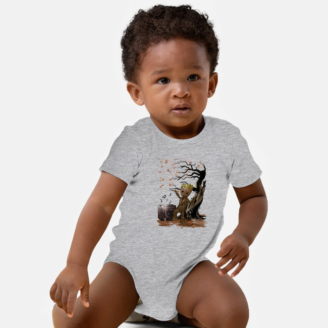 Autumn Dance-Baby-Basic-Onesie-DrMonekers