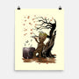 Autumn Dance-None-Matte-Poster-DrMonekers