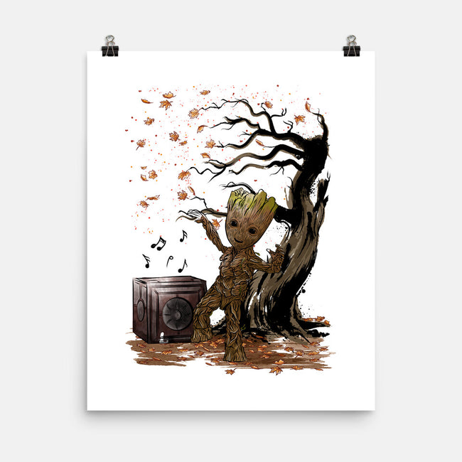 Autumn Dance-None-Matte-Poster-DrMonekers