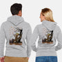 Autumn Dance-Unisex-Zip-Up-Sweatshirt-DrMonekers