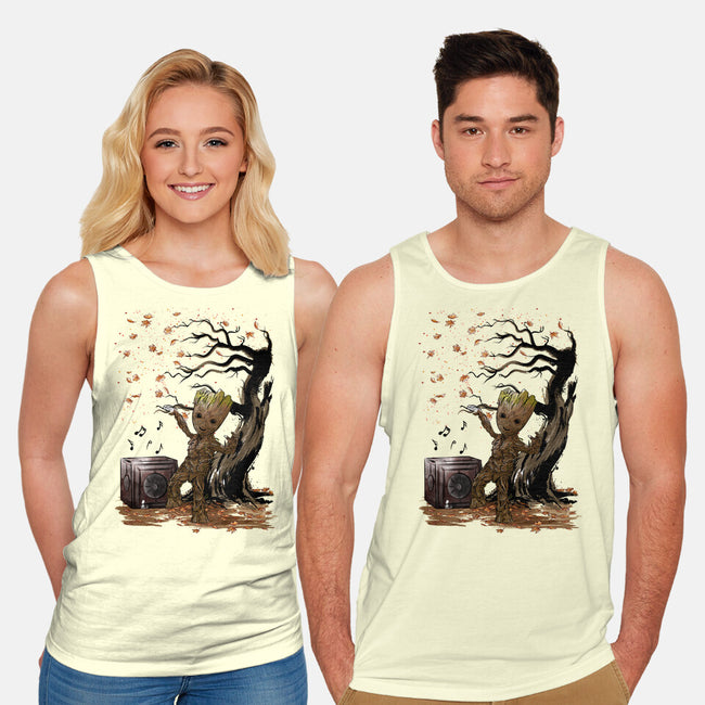 Autumn Dance-Unisex-Basic-Tank-DrMonekers