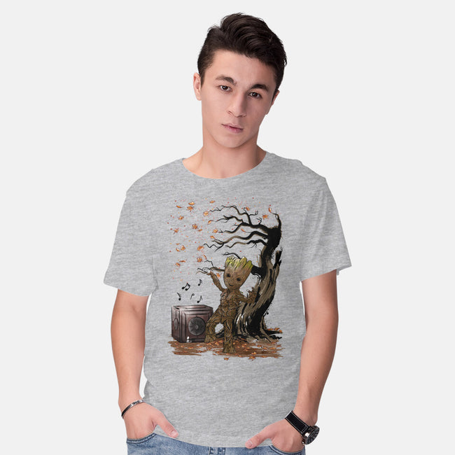 Autumn Dance-Mens-Basic-Tee-DrMonekers