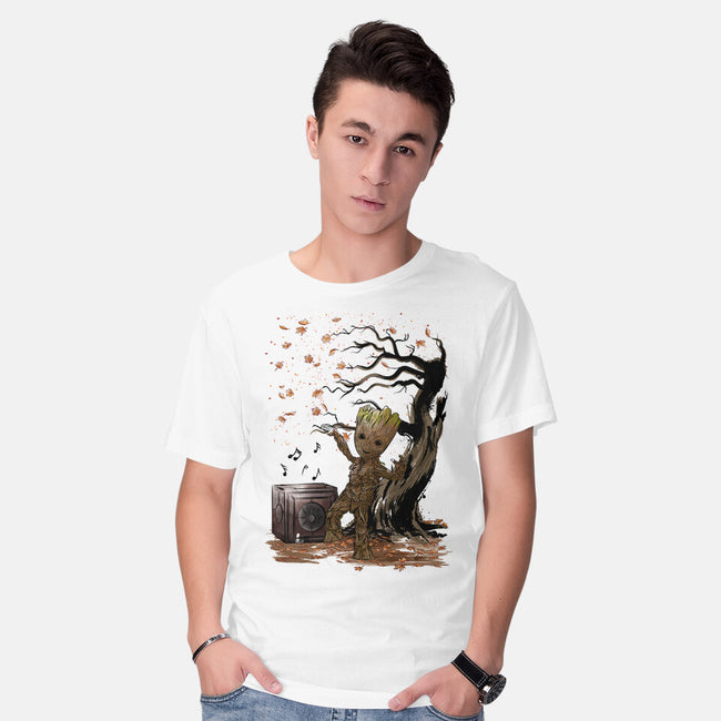 Autumn Dance-Mens-Basic-Tee-DrMonekers