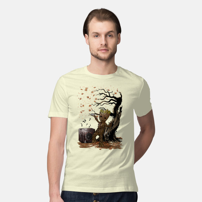 Autumn Dance-Mens-Premium-Tee-DrMonekers