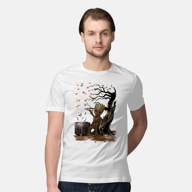 Autumn Dance-Mens-Premium-Tee-DrMonekers