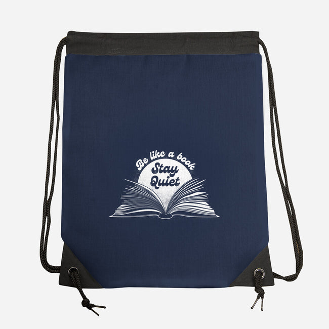 Be Like A Book-None-Drawstring-Bag-rocketman_art