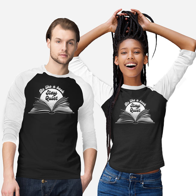 Be Like A Book-Unisex-Baseball-Tee-rocketman_art