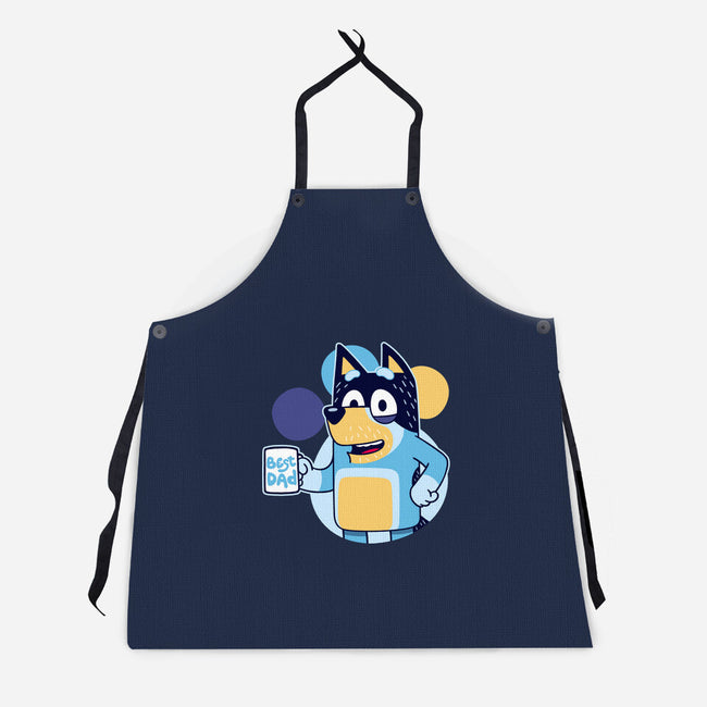 Blue Dad-Unisex-Kitchen-Apron-Getsousa!