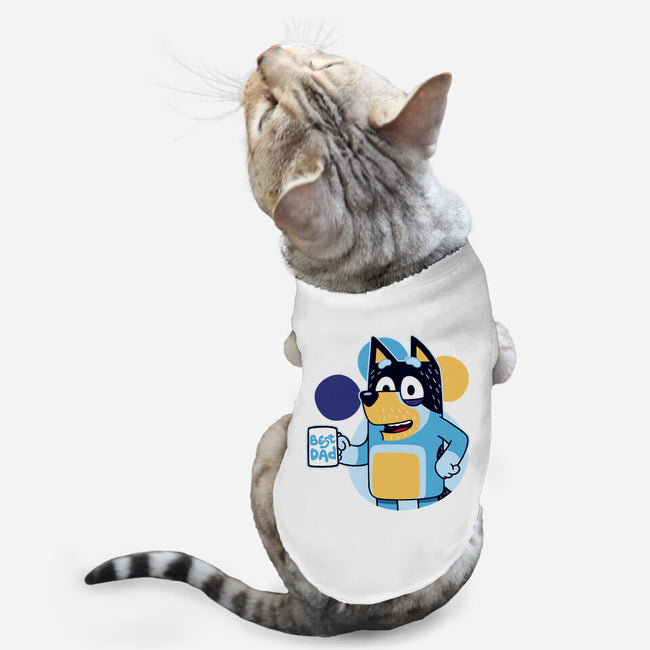 Blue Dad-Cat-Basic-Pet Tank-Getsousa!