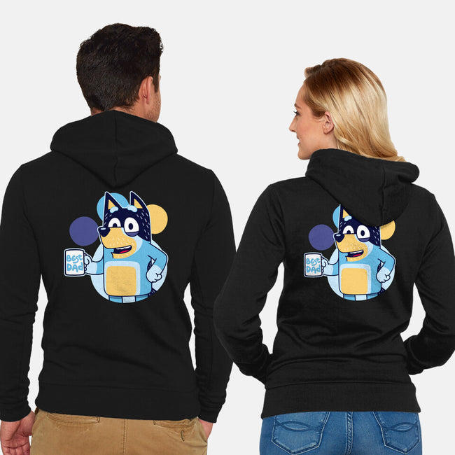 Blue Dad-Unisex-Zip-Up-Sweatshirt-Getsousa!