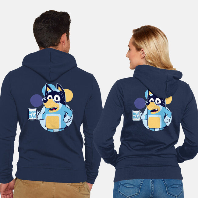 Blue Dad-Unisex-Zip-Up-Sweatshirt-Getsousa!