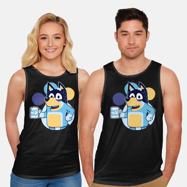 Blue Dad-Unisex-Basic-Tank-Getsousa!