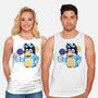 Blue Dad-Unisex-Basic-Tank-Getsousa!