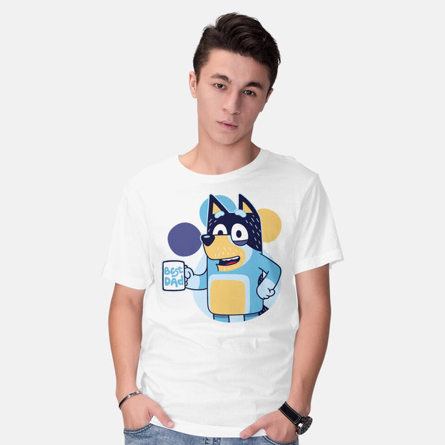 Blue Dad-Mens-Basic-Tee-Getsousa!