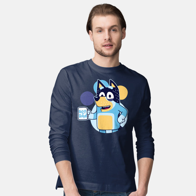 Blue Dad-Mens-Long Sleeved-Tee-Getsousa!