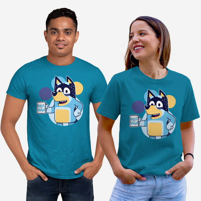 Blue Dad-Unisex-Basic-Tee-Getsousa!