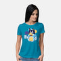 Blue Dad-Womens-Basic-Tee-Getsousa!