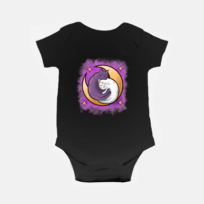 Love In The Moon-Baby-Basic-Onesie-nickzzarto