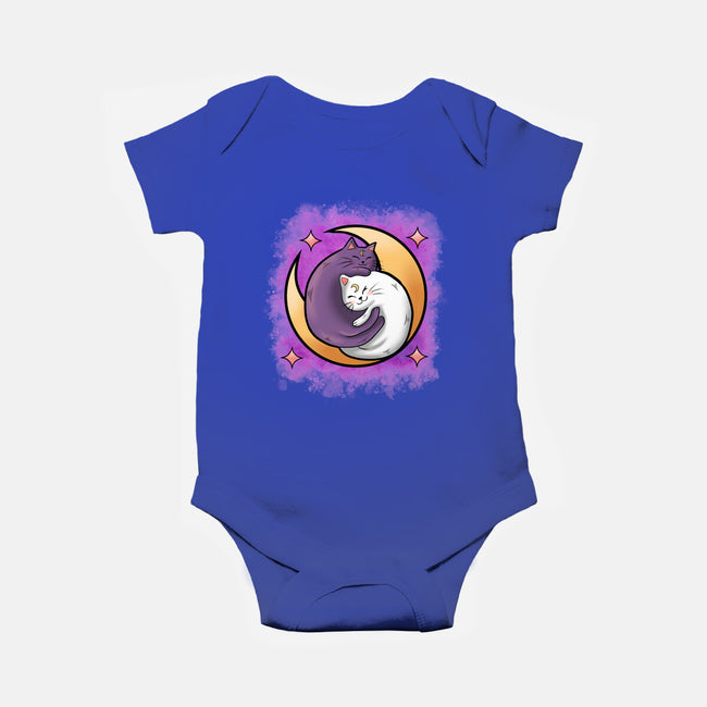 Love In The Moon-Baby-Basic-Onesie-nickzzarto