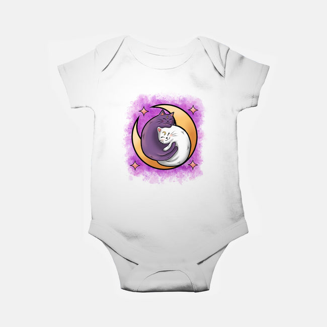 Love In The Moon-Baby-Basic-Onesie-nickzzarto