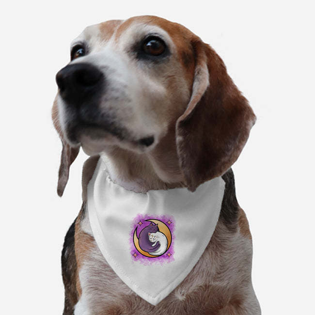 Love In The Moon-Dog-Adjustable-Pet Collar-nickzzarto