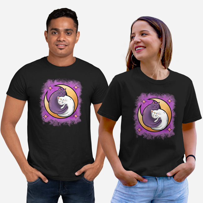 Love In The Moon-Unisex-Basic-Tee-nickzzarto