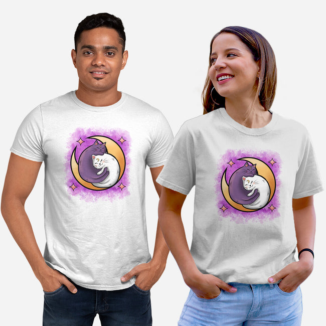 Love In The Moon-Unisex-Basic-Tee-nickzzarto