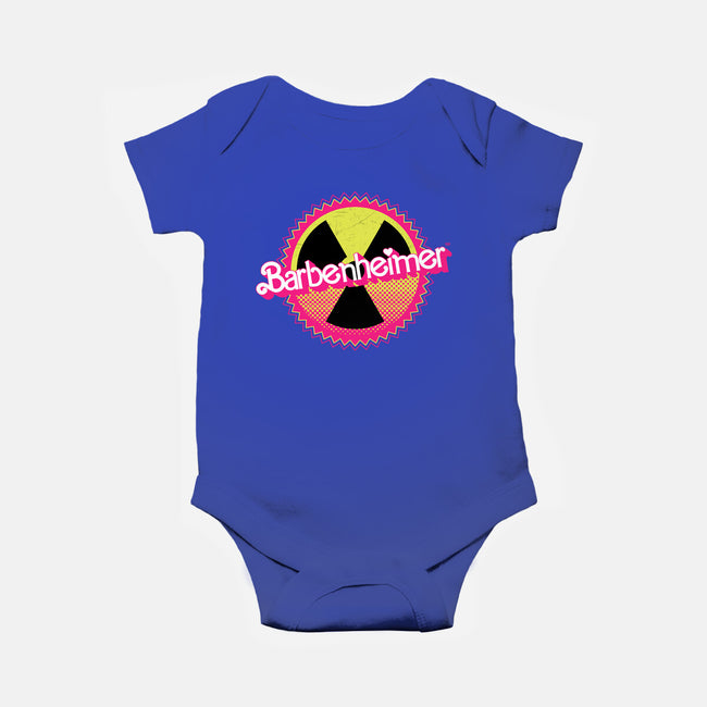 Barbenheimer Reactor-Baby-Basic-Onesie-rocketman_art