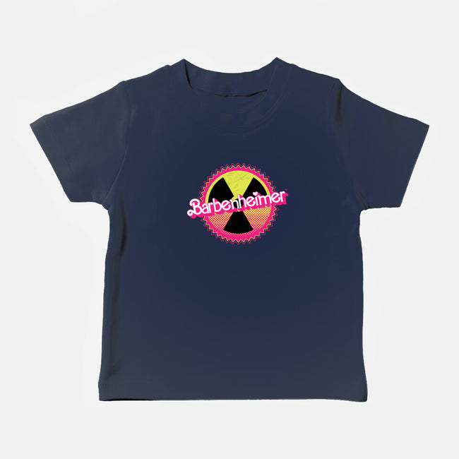 Barbenheimer Reactor-Baby-Basic-Tee-rocketman_art