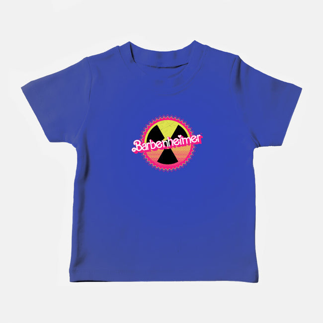 Barbenheimer Reactor-Baby-Basic-Tee-rocketman_art