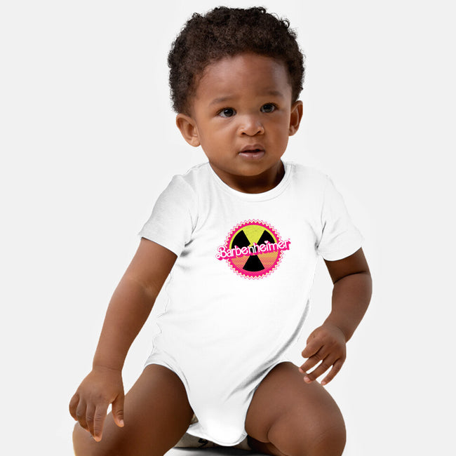 Barbenheimer Reactor-Baby-Basic-Onesie-rocketman_art