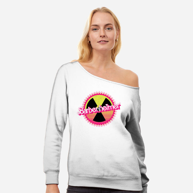 Barbenheimer Reactor-Womens-Off Shoulder-Sweatshirt-rocketman_art