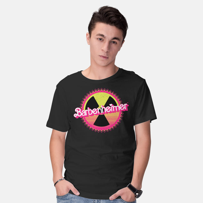 Barbenheimer Reactor-Mens-Basic-Tee-rocketman_art