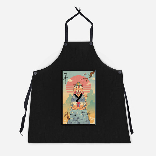 Meowster Adventure-Unisex-Kitchen-Apron-vp021