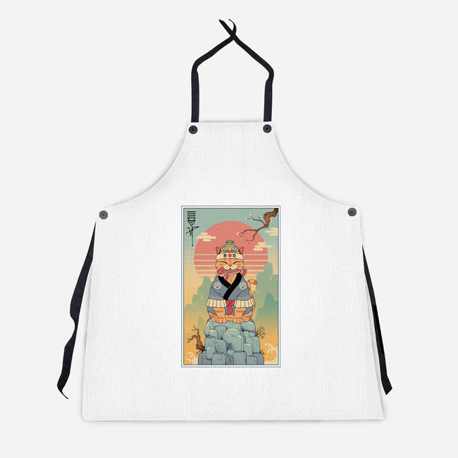 Meowster Adventure-Unisex-Kitchen-Apron-vp021