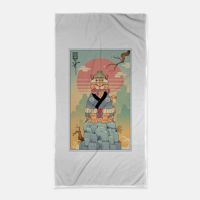 Meowster Adventure-None-Beach-Towel-vp021