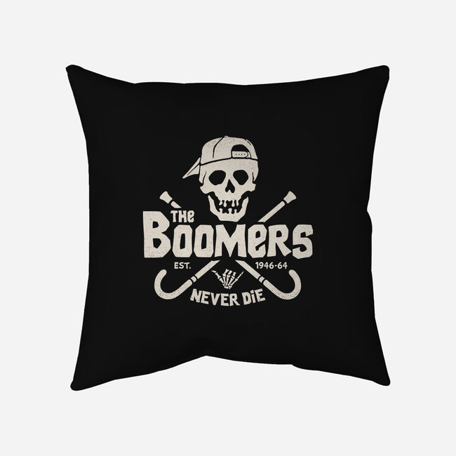 The Boomers-None-Removable Cover-Throw Pillow-Getsousa!